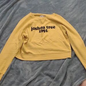 Joshua Tree 1991 cropped sweatshirt Women's S